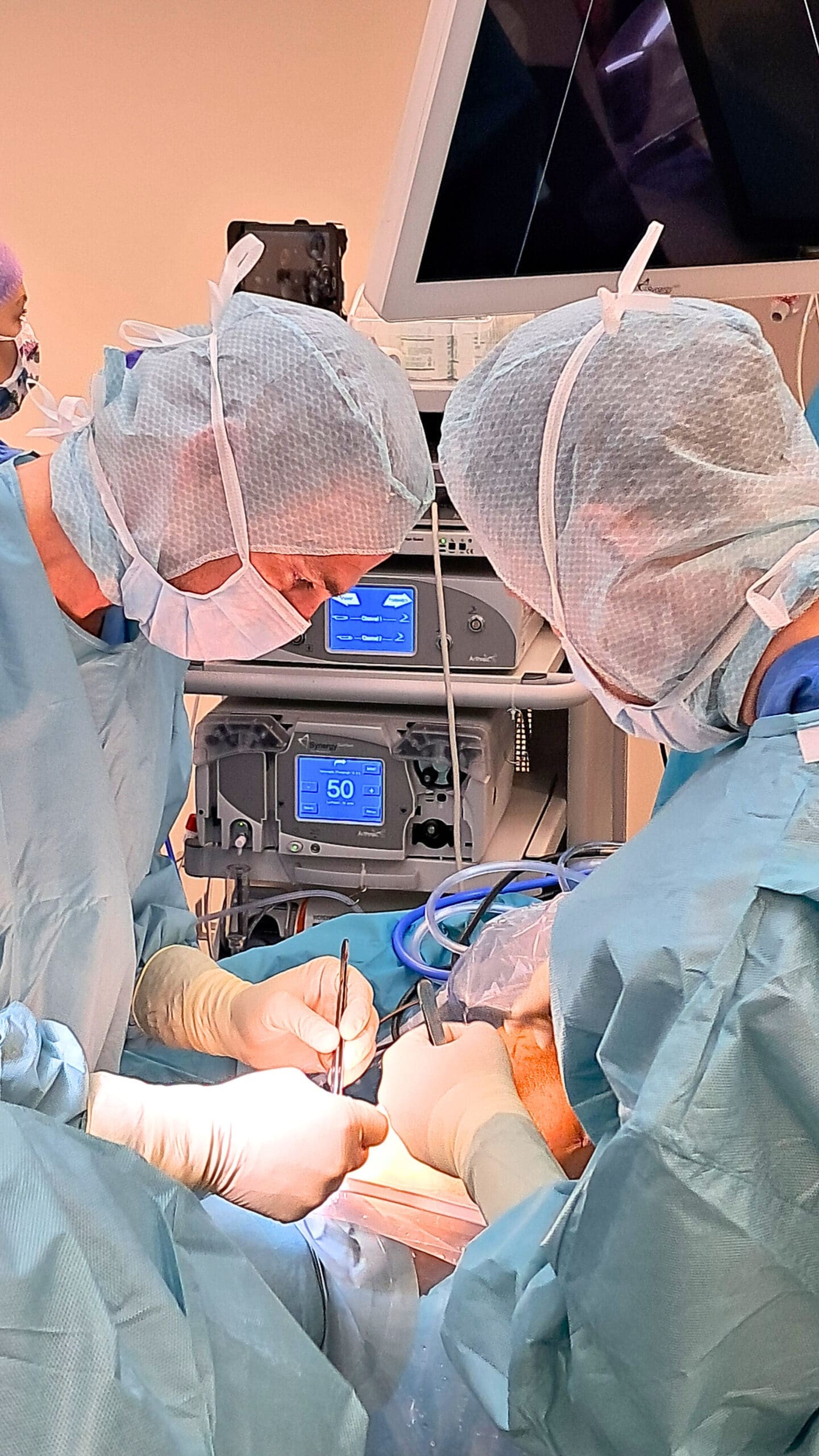 Knieoperation in Radstadt.